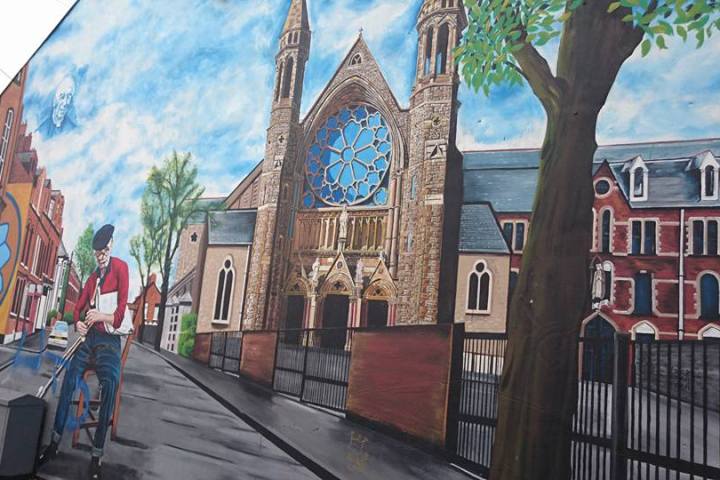 A mural in Northern Ireland