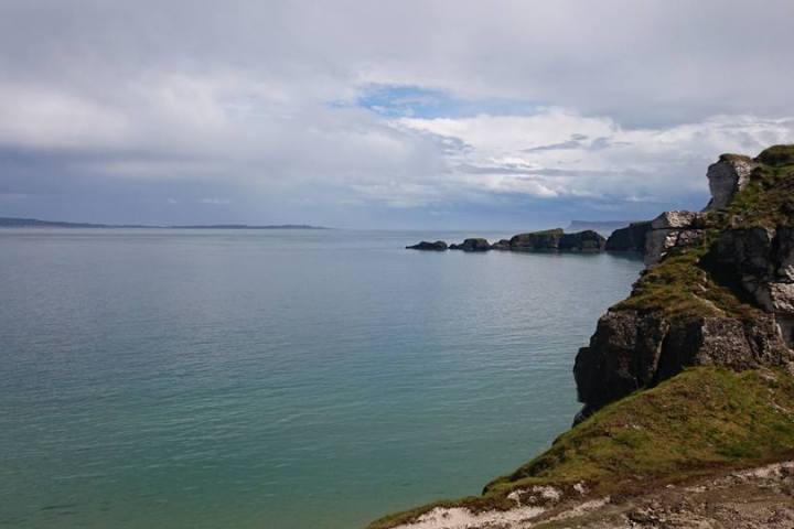the coast in northern Ireland