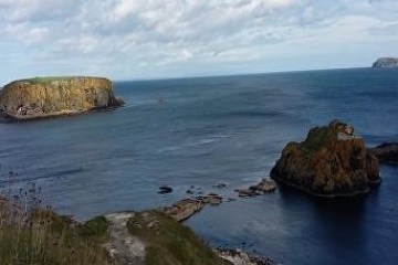 Giants causeway coastline and the view around it